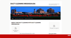 Desktop Screenshot of mississaugaairductcleaning.ca